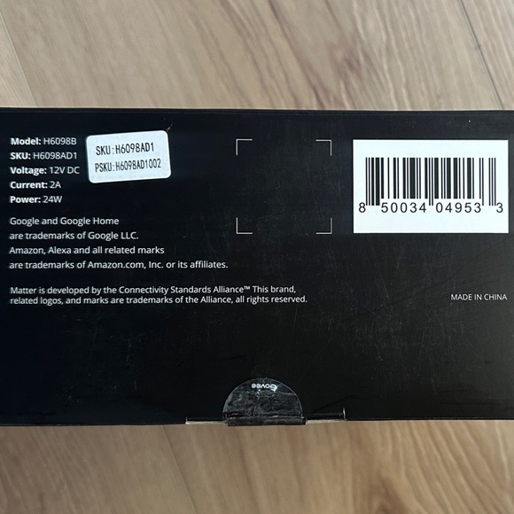 Govee Smart TV Backlight 3S, H6098, Color Sync 1080p Smart Camera, 55"-65" TVs - Picture 8 of 8